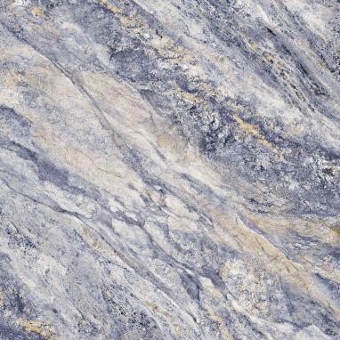 Blue Wanka Sintered Stone slab – polished deep blue surface with rich colour intensity.